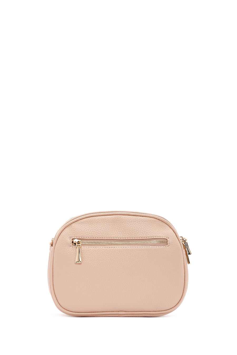 Women's Beige Long Strap Mini Crossbody Bag