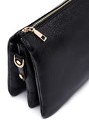 Woman Black Long Strap Leather Shoulder bag | Derimod
