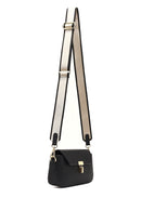 Women's Black Long Strap Crossbody Bag | Derimod