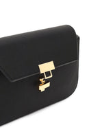 Women's Black Long Strap Crossbody Bag | Derimod