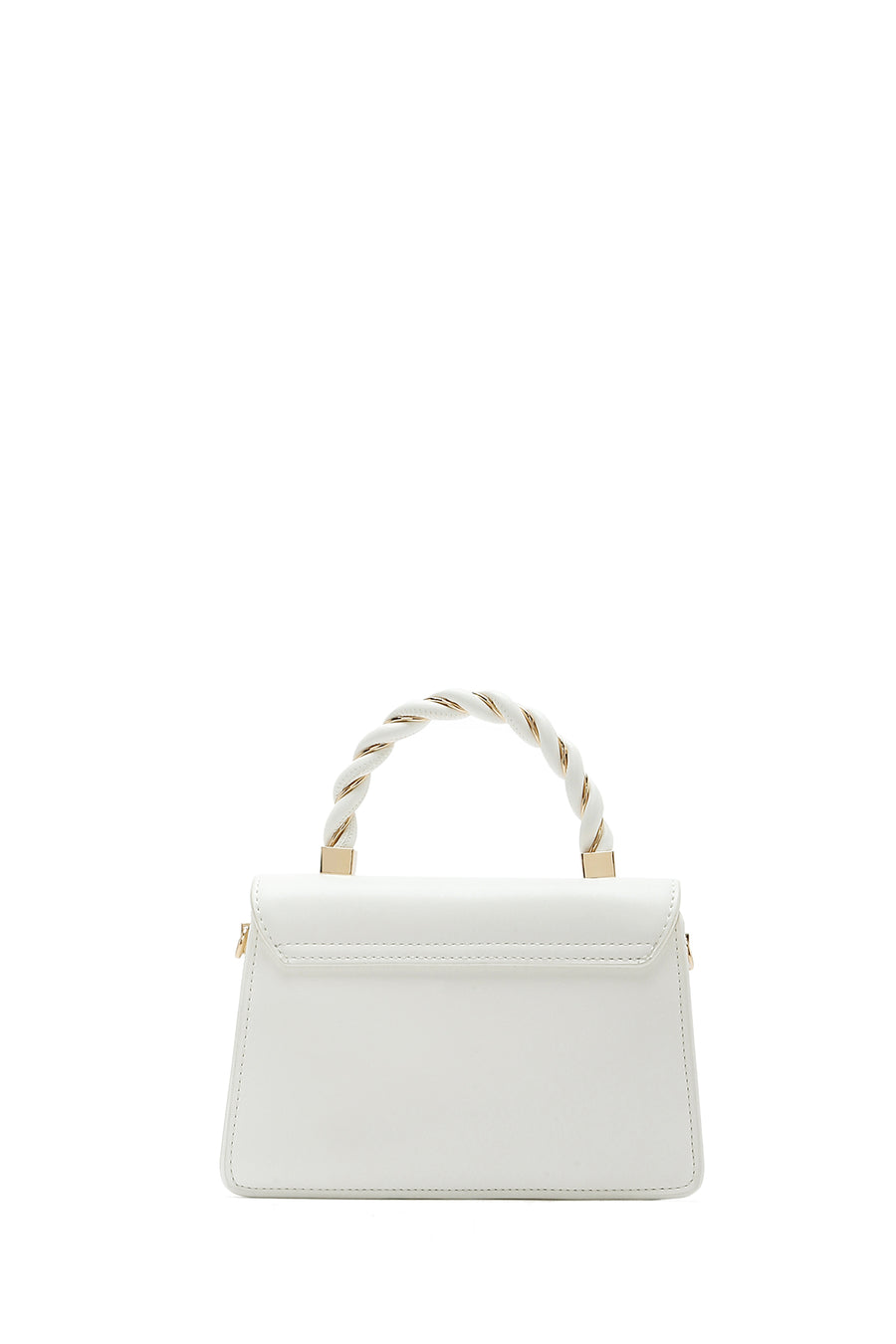 Women's White Long Strap Crossbody Bag