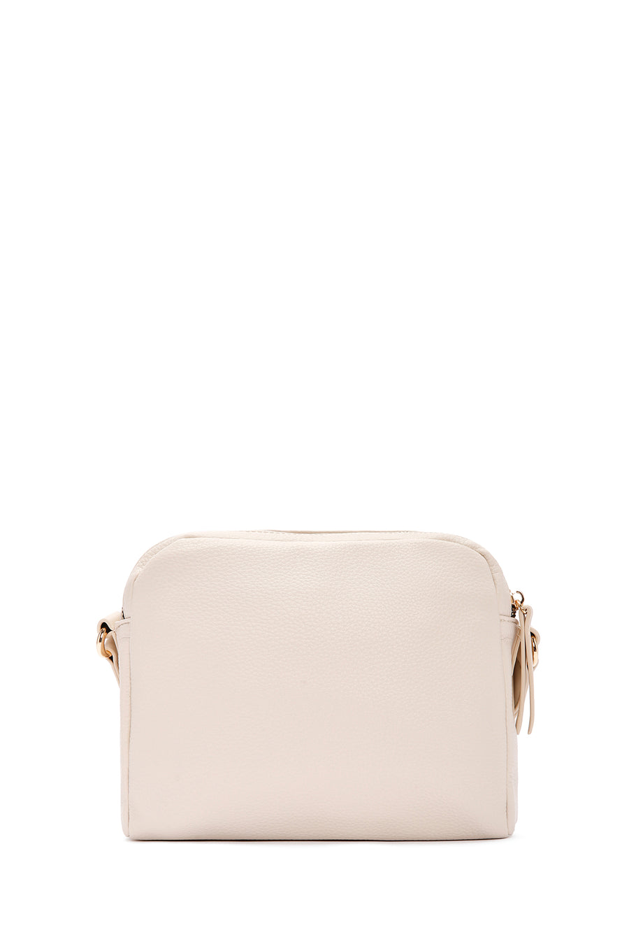 Women's Cream Long Strap Crossbody Bag