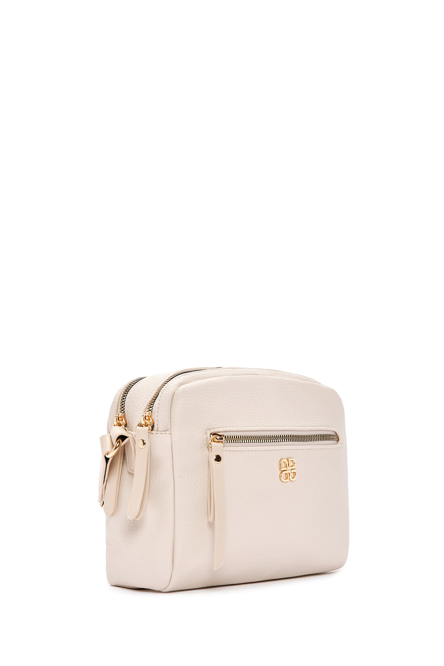 Women's Cream Long Strap Crossbody Bag