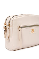 Women's Cream Long Strap Crossbody Bag | Derimod