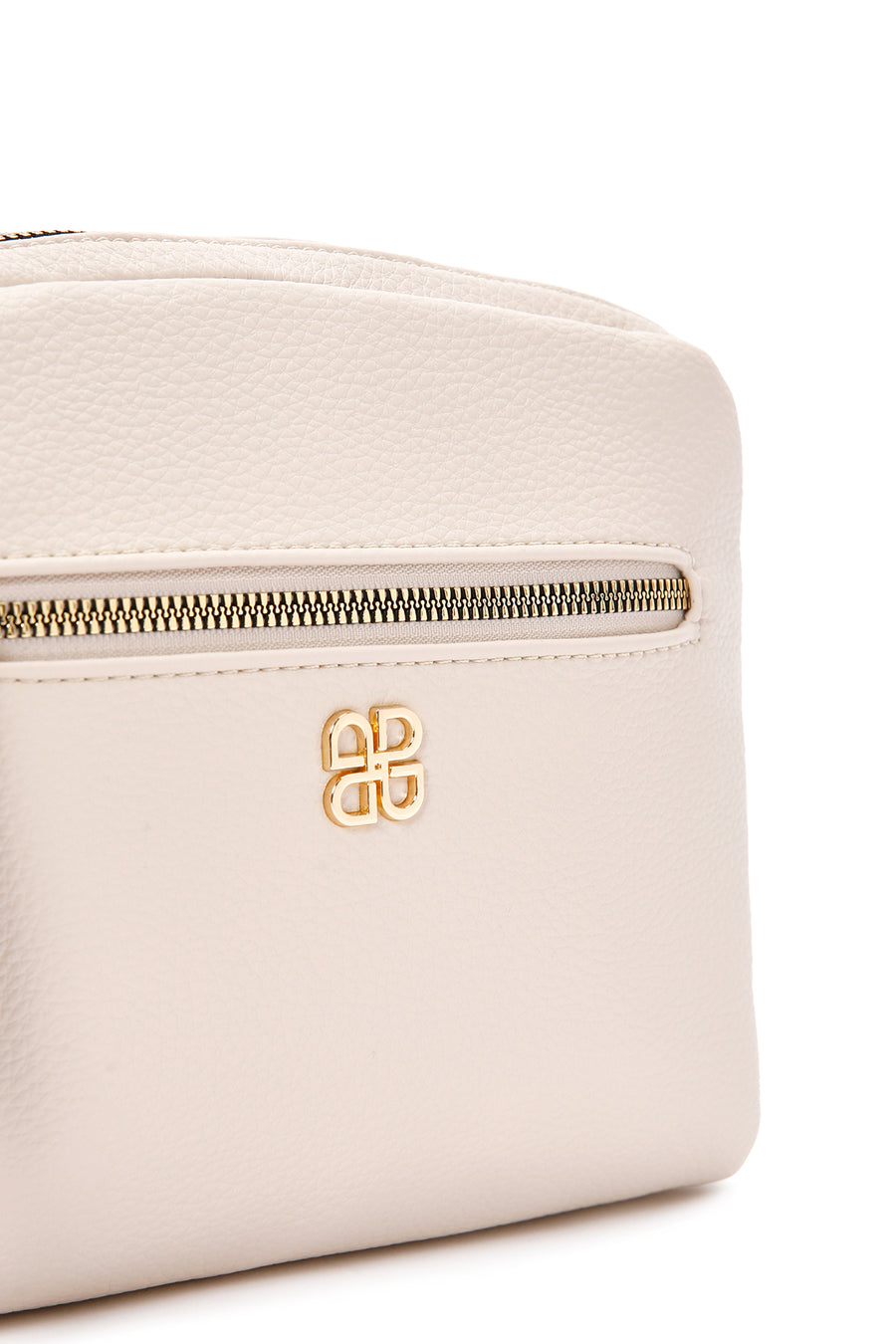 Women's Cream Long Strap Crossbody Bag