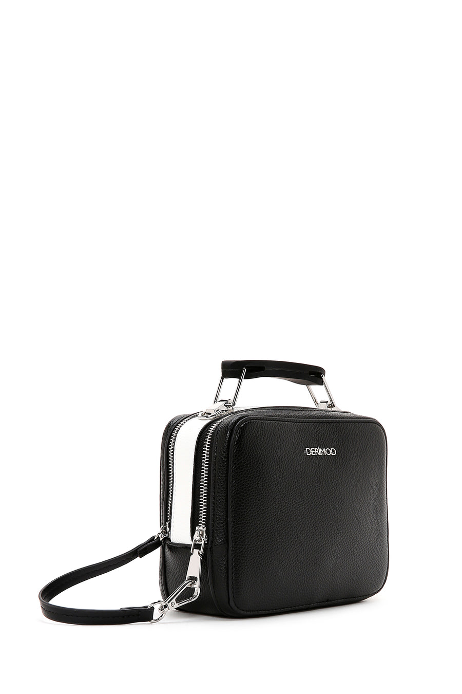 Women's Black Long Strap Crossbody Bag