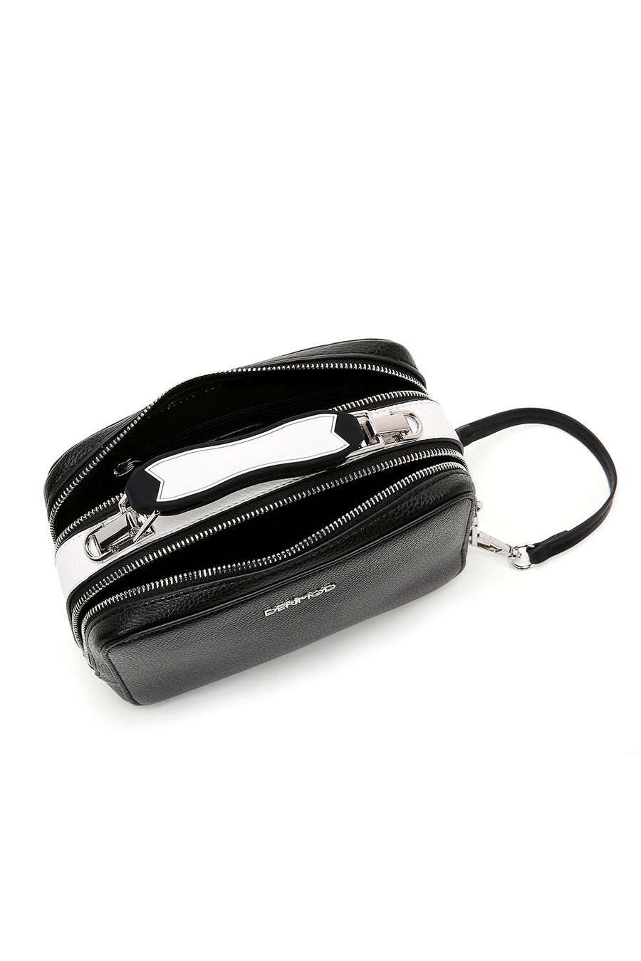 Women's Black Long Strap Crossbody Bag