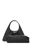 Women's Black Mini Classic Leather Handbag | Derimod