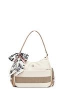 Women's Cream Long Strap Shoulder Bag | Derimod