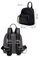 Women's Black Backpack | Derimod