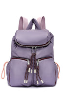 Women's Lilac Fabric Backpack | Derimod
