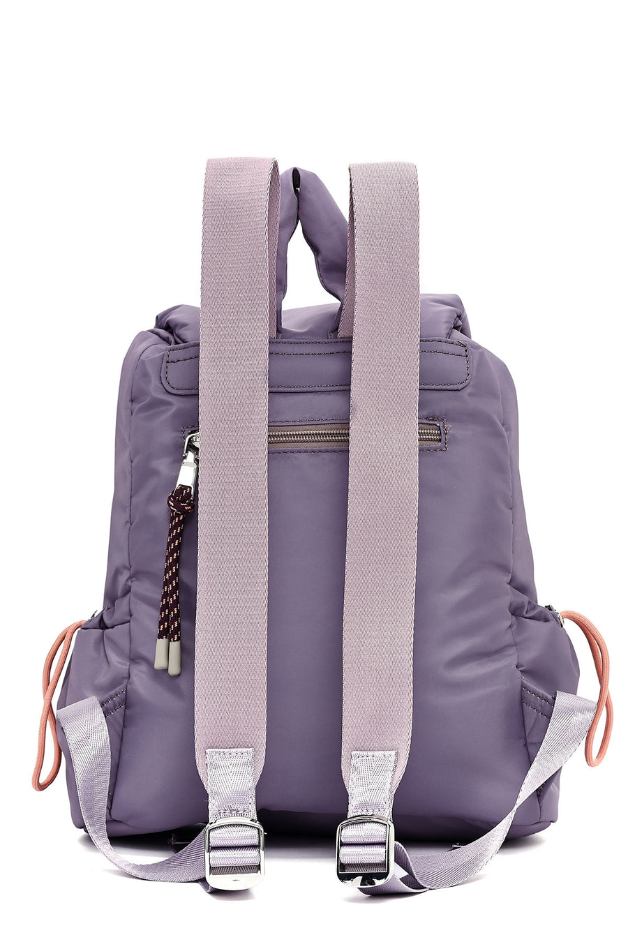 Women's Lilac Fabric Backpack