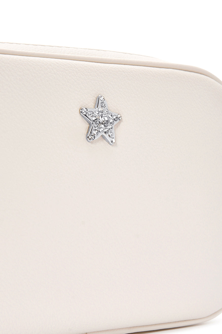 Women's Cream Long Strap Crossbody Bag