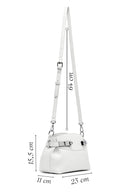 Women's White Long Strap Crossbody Bag | Derimod