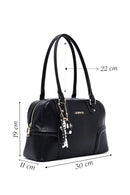 Women's Black Accessory Detailed Shoulder Bag | Derimod