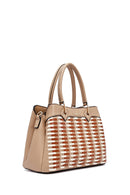 Women's Beige Long Strap Knitted Shoulder Bag | Derimod