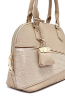 Women's Beige Long Strap Classic Handbag | Derimod