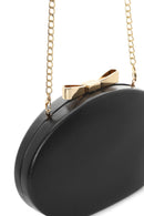 Woman Black Long Strap Mini Clutch Evening Bag | Derimod