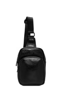 Men's Black Mini Crossbody Bag | Derimod