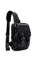 Men's Black Crossbody Bag | Derimod