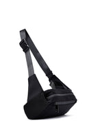 Men's Black Fabric Mini Waist Bag | Derimod