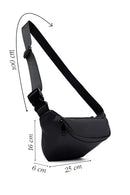 Men's Black Mini Waist Bag | Derimod