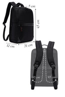 D-Pack Unisex Siyah Kumaş Sırt Çantası | Derimod