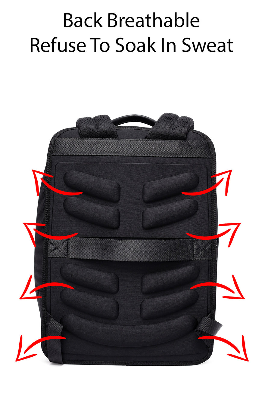 D-Pack Unisex Siyah Kumaş Sırt Çantası