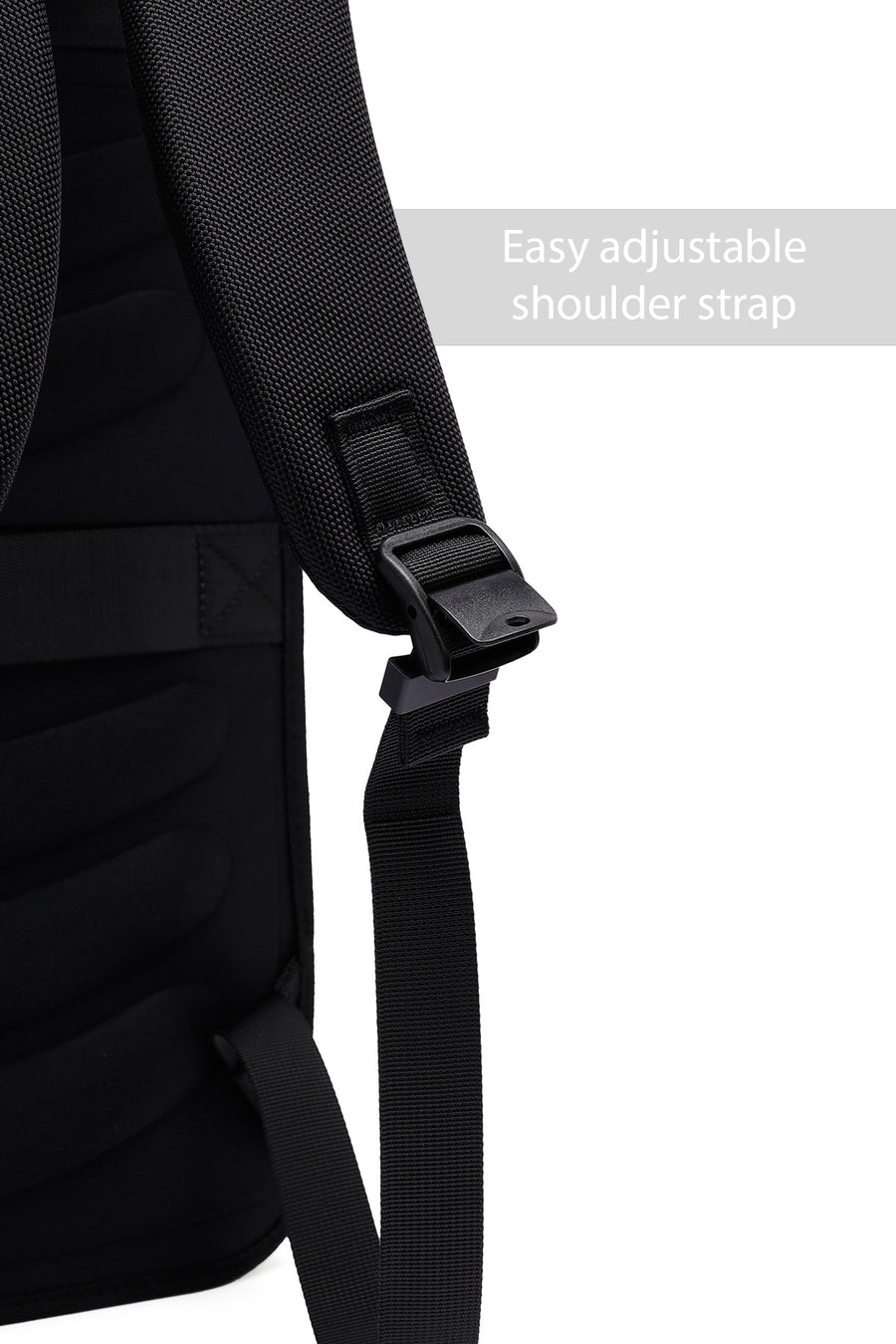D-Pack Unisex Siyah Kumaş Sırt Çantası