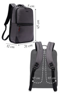 D-Pack Unisex Gray Fabric Backpack | Derimod