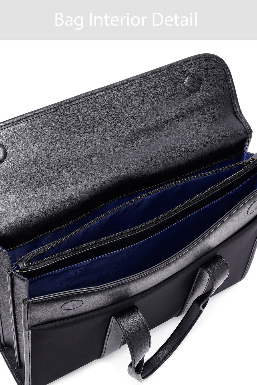 D-Pack Erkek Siyah Kumaş Evrak Çantası