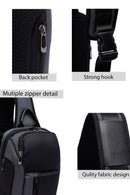 D-Pack Men's Gray Crossbody Bag | Derimod