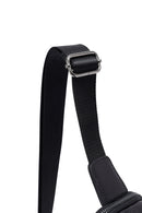Male Black Leather Crossbody Bag | Derimod