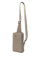 Men's Mink Mini Leather Crossbody Bag | Derimod