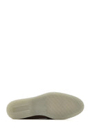 Women's Tan Accessorized Suede Leather Loafer | Derimod