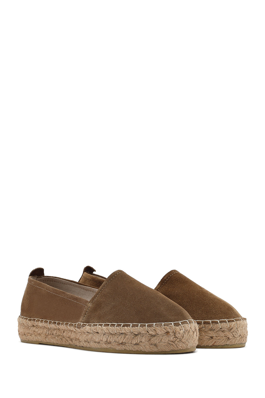 Woman Mink Suede Espadrilles