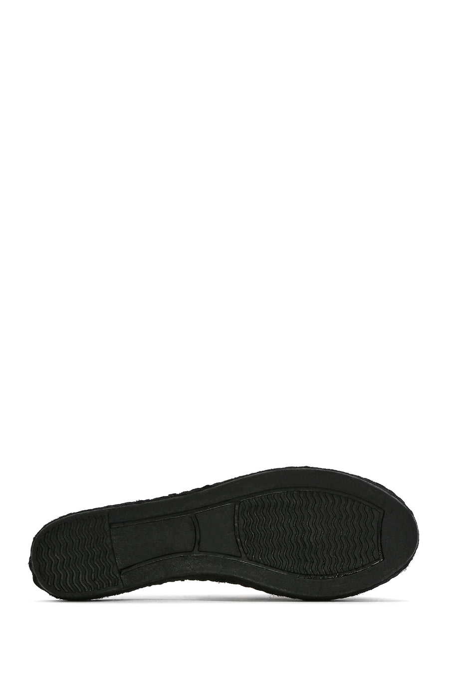 Kastamonu Stone Print Women's Black Patterned Espadrille Slippers