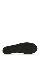 Kastamonu Stone Print Women's Black Patterned Espadrille Slippers | Derimod