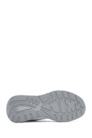 Kadın Beyaz Bağcıklı Kalın Tabanlı Deri Sneaker | Derimod