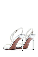 
Women's White Ankle Strap Leather Stiletto Heel Sandals
 | Derimod