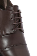 Men's Brown Laced Leather Classic Shoes | Derimod