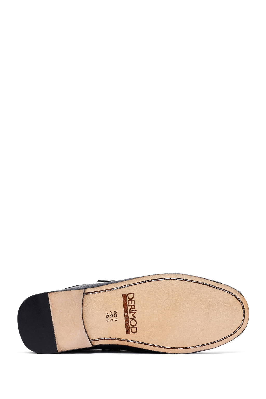 Erkek Siyah Deri Loafer