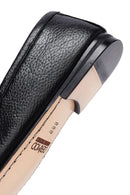 Men's Black Leather Loafer | Derimod