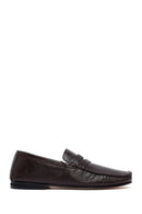 Men's Brown Leather Loafer | Derimod