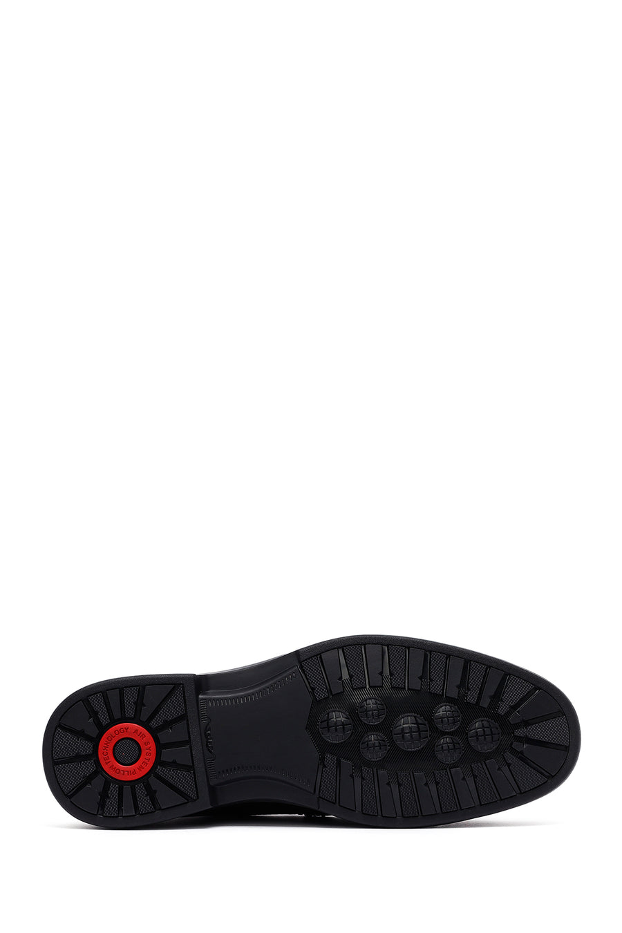 Men's Black Leather Comfort Loafer