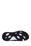 Derimod Zero Men's Black Thick Soled Fabric Sneaker | Derimod
