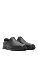 Derimod Fly Men's Black Leather Casual Loafer | Derimod