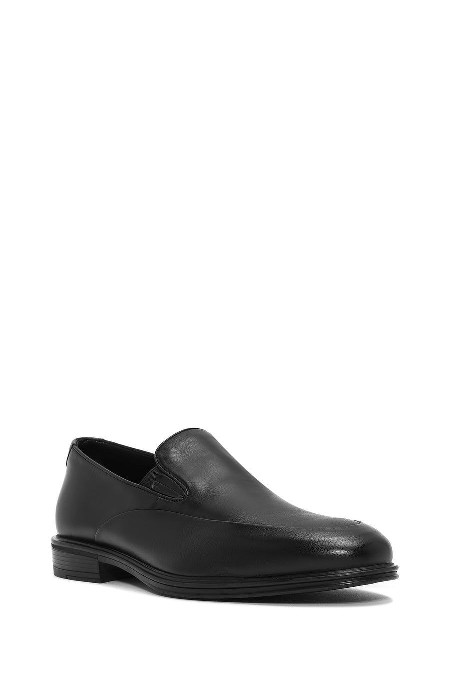 Erkek Siyah Deri Klasik Loafer