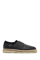 Men's Black Lace-up Leather Casual Shoes | Derimod