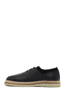 Men's Black Lace-up Leather Casual Shoes | Derimod